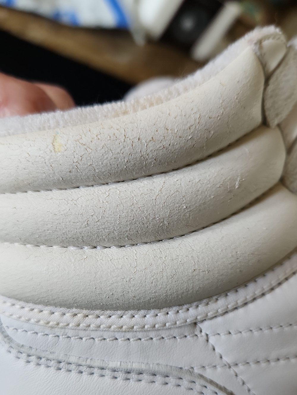 Reebok dz 9.5 freestyle hi-top white 80's retro - Picture 14 of 15